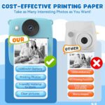 On the spot Print Digital camera for Youngsters, 1080P HD Youngsters Digital Cameras On the spot P... - Image 5