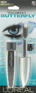 L'Oreal Paris Voluminous Butterfly Mascara, Washable, Black, 0.22 Fl. ... - Image 5