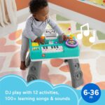 Fisher-Worth Child & Toddler Toy Chortle & Be taught DJ Desk, Instructional Mu... - Image 3
