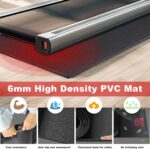 BUCKLOS Treadmill Mat for Hardwood Flooring/Carpet/Tile 6mm Thick - Exer... - Image 3