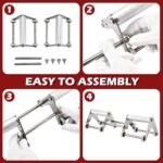 Ab Curler Wheels for Energy Coaching, Heavy-duty Stainless Metal Hom... - Image 6