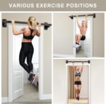 Pull Up Bar Wall Mount 440 LBS Capability Doorway Chin Up Bar Multifunct... - Image 3