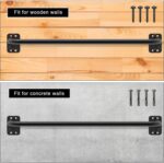 Pull Up Bar Wall Mount 440 LBS Capability Doorway Chin Up Bar Multifunct... - Image 5