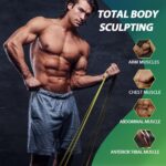 LEEKEY Resistance Bands, Train Bands with Handles,Pull Up Help Ba... - Image 3