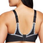 Glamorise Ladies's No-bounce Camisole Sports activities Bra Wirefree #1066 - Image 3