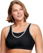 Glamorise Ladies's No-bounce Camisole Sports activities Bra Wirefree #1066 - Image 5