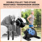 Mini Train Bike, Transportable Beneath Desk Bike Pedal Exerciser with Quie... - Image 4