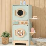 Picket Washer-Dryer Playset for Youngsters – 2-in-1 Laundry Heart Toy, Twin... - Image 6