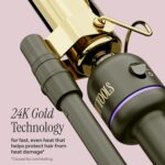 Scorching Instruments Professional Artist 24K Gold Marcel Iron | Lengthy Lasting Curls, Waves ... - Image 3