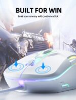 Wired PC Gaming Mouse: Excessive Precision Sensor,RGB Backlit, Adjustable D... - Image 6