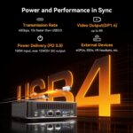 GEEKOM A8 Max Mini PC with AMD Ryzen 9 8945HS, Twin 2.5G LAN Mini Gami... - Image 7