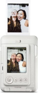 Fujifilm INSTAX Mini LIPLAY Hybrid Prompt Digital camera - Misty White - Image 3
