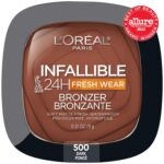 L'Oreal Paris Infallible As much as 24H Contemporary Put on Comfortable Matte Longwear Bron... - Image 4