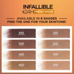 L'Oreal Paris Infallible As much as 24H Contemporary Put on Comfortable Matte Longwear Bron... - Image 8