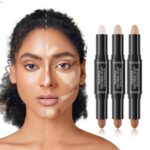 2-in-1 Contour & Highlighter Stick Duo - Waterproof, Lengthy-Lasting, Cre... - Image 6