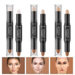 2-in-1 Contour & Highlighter Stick Duo - Waterproof, Lengthy-Lasting, Cre... - Image 9