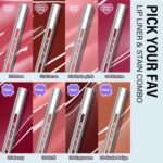 Cilrofelr Peel Off Lip Liner Stain with Tweezer, Lengthy Put on Tattoo Lip ... - Image 5