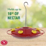 Perky-Pet 282-1SR Oasis Plastic Hummingbird Feeder – 16 oz,Pink - Image 8