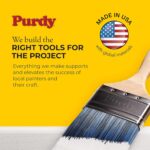Purdy 144080115 Clearcut Sequence Dale Angular Trim Paint Brush, 1-1/2 i... - Image 3