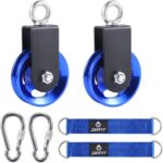 Cable Pulley Wheel for Residence Health club Pulley System, Upgraded 90mm Aluminium... - Image 2