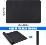 TOBWOLF Upgraded Double-Sided Non-Slip Exercise Mat for Below Desk Elli... - Image 4