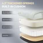 Dowinx Large and Tall Workplace Chair with Pocket Spring Cushion,Excessive Again ... - Image 5