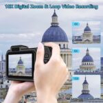 UHD 8K Underwater Digicam, 70MP 33FT WiFi Waterproof Digital Digicam wit... - Image 6