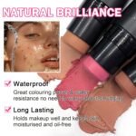 DAMUSI 6PCS Highlighter and Contour Sticks,Shades with Highlighter Sti... - Image 5