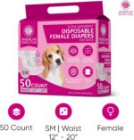 American Kennel Membership Feminine Canine Wrap, Disposable Diapers with Wetness ... - Image 3