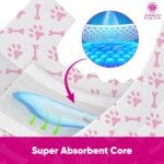 American Kennel Membership Feminine Canine Wrap, Disposable Diapers with Wetness ... - Image 5