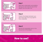 American Kennel Membership Feminine Canine Wrap, Disposable Diapers with Wetness ... - Image 8