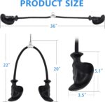 Tricep Rope with Ergonomic Handles, 36 Inch Tricep Pull Down Rope for ... - Image 6
