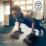 Push-Up Stand - Sturdy Metallic Development, Non-Slip Pads, Wrist-Frien... - Image 4