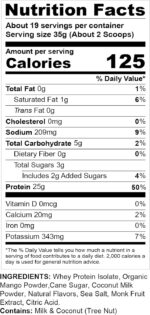 Clear Whey Protein Drink Combine - Mango Sticky Rice - 25g Clear Whey Isol... - Image 4