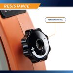 Marcy Underneath Desk Mini Pedal Leg and Arm Train Cycle with Adjustable... - Image 5