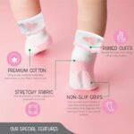 Child Socks 12 Pairs - Non-Slip Toddler Grip for Newborns & Toddlers 0-6... - Image 5