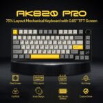 EPOMAKER Ajazz AK820 Professional 75% Wi-fi Mechanical Keyboard with TFT Sma... - Image 3