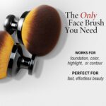 Airbrush Kabuki Brush for All Face Make-up & Basis, Good for Li... - Image 4