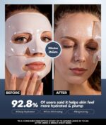 Radiant Glow Collagen Face Masks - Actual Deep In a single day Face Masks Skinc... - Image 4