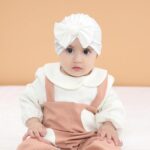 Cinaci 6 Pack Smooth Turban Hats with Bow Donut Nursery Hospital Caps Be... - Image 3