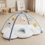 Outsized Child Play Health club with Additional Thick Child Play Mat – Cloud-Formed ... - Image 3