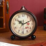 Classic Desk Alarm Clock - 8# Vintage Silent Desk Clock Ornamental Qu... - Image 7