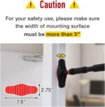 Pull Up Bar for Doorway, Power Coaching with out Screws, Adjustable ... - Image 5