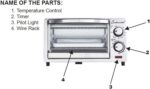 Continental Electrical CE-TO101 4-Slice Toaster Oven, Frozen Snack, Whit... - Image 5