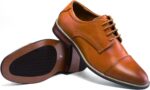 Males's Gown Footwear Formal Enterprise Traditional Lace Up Wingtip Oxford Footwear - Image 3