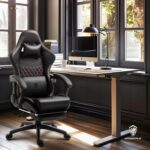 Dowinx Gaming Chair Huge and Tall, Ergonomic Gamer Chair for Adults wit... - Image 3