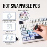 Aula F99 PRO 96% Mechanical Gaming Keyboard, BT5.0/USB-C/2.4GHz Wirele... - Image 5