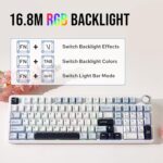 Aula F99 PRO 96% Mechanical Gaming Keyboard, BT5.0/USB-C/2.4GHz Wirele... - Image 6