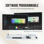 Aula F99 PRO 96% Mechanical Gaming Keyboard, BT5.0/USB-C/2.4GHz Wirele... - Image 8