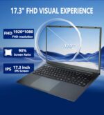 17 Inch Laptop computer, Laptop computer Pc, Win 11,8GB RAM 256GB SSD, Celeron Qua... - Image 5